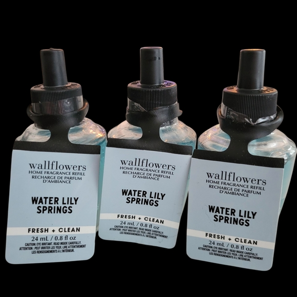 3pc White Barn Water Lily Springs Fragrance Refills - NEW!! - Picture 1 of 1